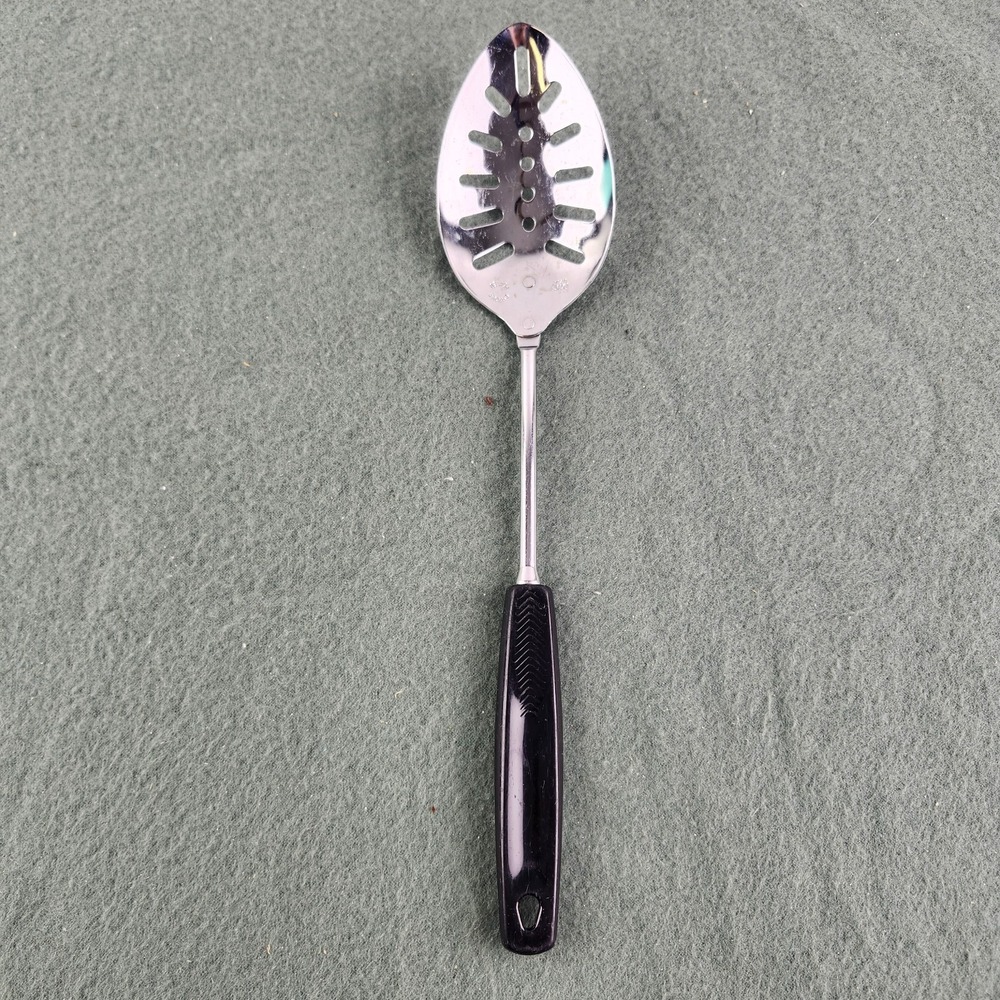 Vintage Foley Slotted Spoon Stainless Steel MCM‎ USA